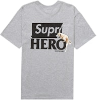Supreme x ANTIHERO Dog Tee Heather Grey Supreme x ANTIHERO Dog Tee Heather Grey