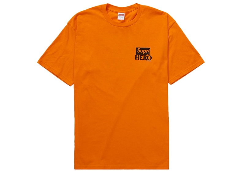 Order Supreme x ANTIHERO Camiseta Perro Naranja