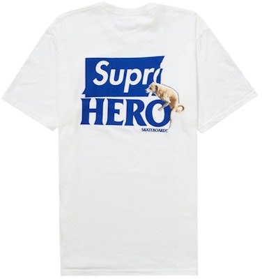 Supreme x ANTIHERO Dog Tee White Buy Supreme x ANTIHERO Dog Tee White