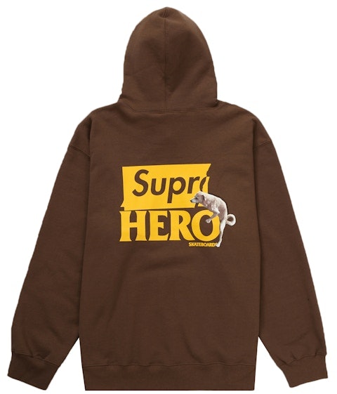 supreme-x-antihero-hooded-sweatshirt-ss-22-brown