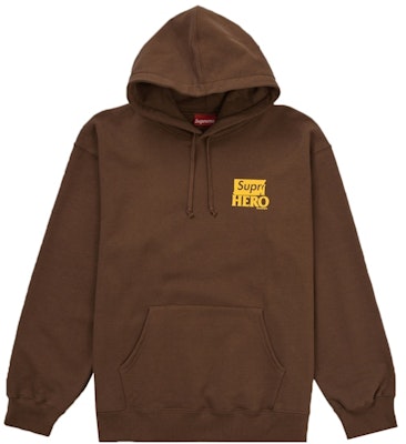Supreme x ANTIHERO 棕色连帽衫 (SS22) Order Supreme x ANTIHERO 棕色连帽衫 (SS22)