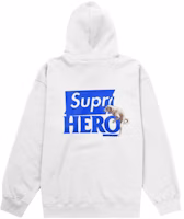 Supreme x ANTIHERO Hooded Sweatshirt (SS22) White Supreme x ANTIHERO Hooded Sweatshirt (SS22) White
