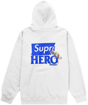 Supreme x ANTIHERO Hooded Sweatshirt (SS22) White Buy Supreme x ANTIHERO Hooded Sweatshirt (SS22) White