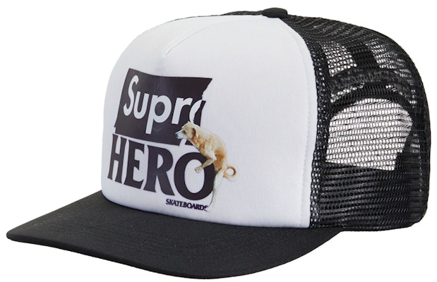 聯名 SUPREME x ANTIHERO 黑色網眼後扣五片帽 Buy 聯名 SUPREME x ANTIHERO 黑色網眼後扣五片帽