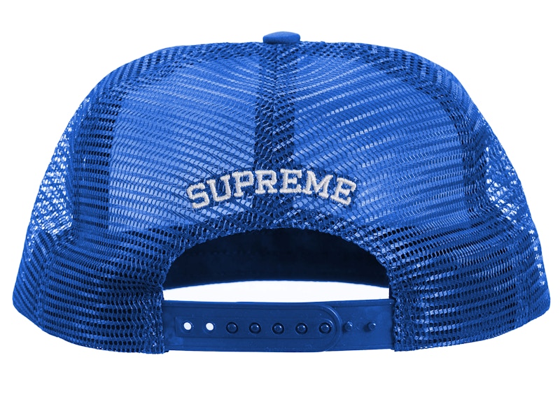 Order Supreme x ANTIHERO Topi Jaring 5-Panel Biru Royal