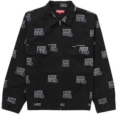 Supreme x ANTIHERO Work Jacket Black Buy Supreme x ANTIHERO Work Jacket Black
