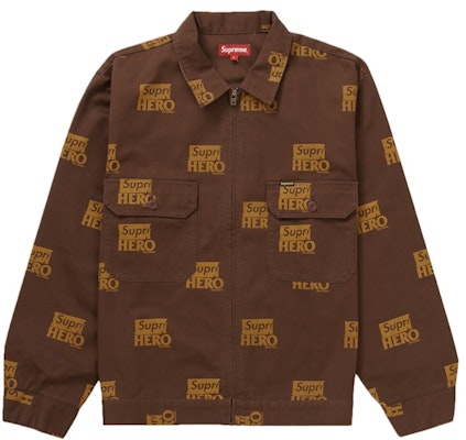 Supreme x ANTIHERO ワークジャケット (ブラウン)
Buy Supreme x ANTIHERO ワークジャケット (ブラウン)