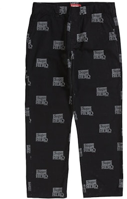 Supreme x ANTIHERO Work Pant Black Buy Supreme x ANTIHERO Work Pant Black
