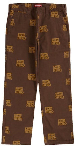 supreme-x-antihero-work-pant-brown