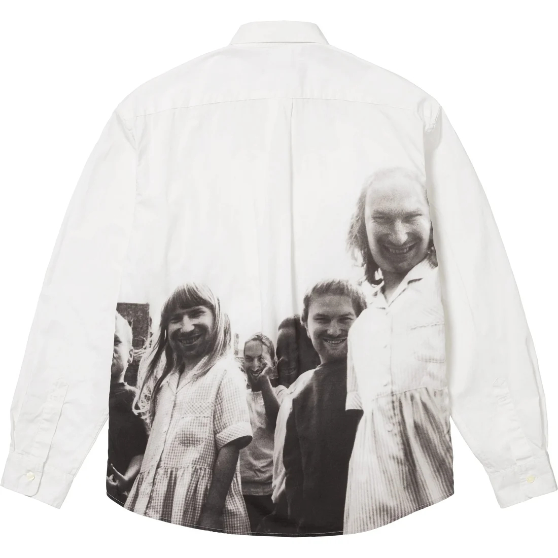 Supreme x Aphex Twin SS25 Week 2 Multi-Character Print Long-Sleeve Shirt Unisex SUP-SS25-214