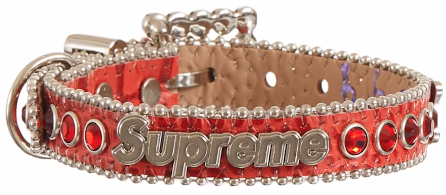 슈프림 x 비비 사이먼 레드 스터드 독 칼라
Buy 슈프림 x 비비 사이먼 레드 스터드 독 칼라