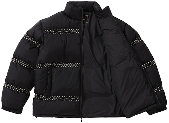 Supreme x B.B. Simon Jaket Puffer Studded Hitam Order Supreme x B.B. Simon Jaket Puffer Studded Hitam