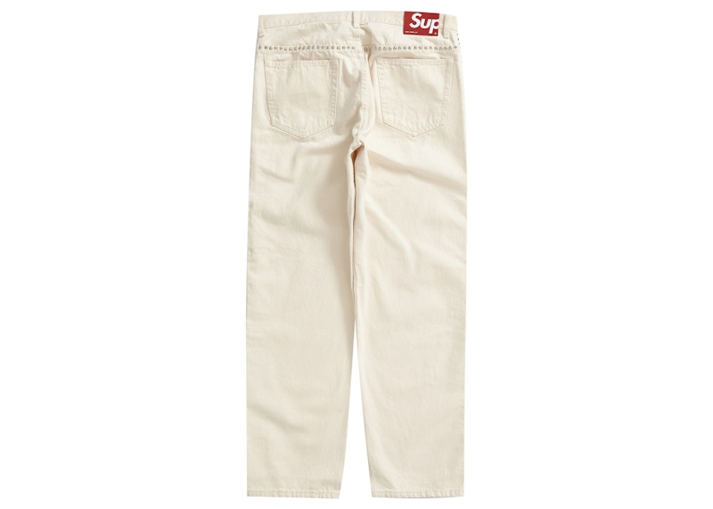Supreme B.B. Simon Studded Regular Jean Natural 圖 2