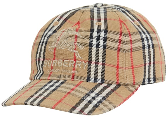 Supreme x Burberry Denim 6-Panel Beige Buy Supreme x Burberry Denim 6-Panel Beige