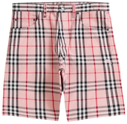 Supreme x Burberry Denim Short 'Pink' Buy Supreme x Burberry Denim Short 'Pink'