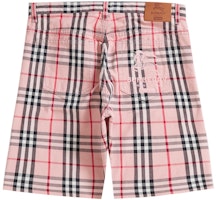 Supreme x Burberry Celana Pendek Denim 'Pink' Order Supreme x Burberry Celana Pendek Denim 'Pink'