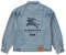 Supreme x Burberry Denim Trucker Jacket 'Washed Blue'