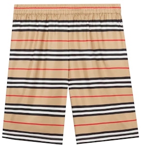 Supreme x Burberry 徽標印花絲質斜紋短褲「經典米色」 Buy Supreme x Burberry 徽標印花絲質斜紋短褲「經典米色」