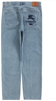 Supreme x Burberry Regular Jean 'Washed Blue' Buy Supreme x Burberry Regular Jean 'Washed Blue'