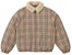 Supreme x Burberry Shearling Collar Down Puffer Jacket 'Beige'