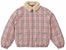 Supreme x Burberry Shearling Collar Down Puffer Jacket 'Pink'