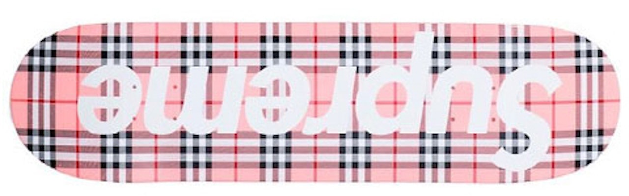 Supreme x Burberry SS22 第三週經典格紋楓木滑板 SUP-SS22-BURBERRY Sizing Supreme x Burberry SS22 第三週經典格紋楓木滑板 SUP-SS22-BURBERRY