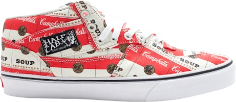 Supreme x Campbells Soup x Vans Half Cab Pro 'White' VN0HAV66VL Supreme x Campbells Soup x Vans Half Cab Pro 'White' VN0HAV66VL