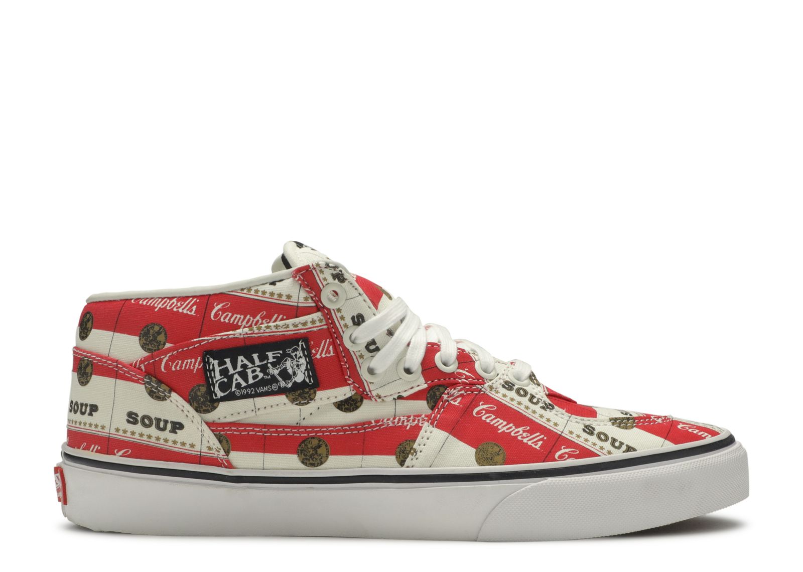 Supreme x Campbells Soup x Vans Half Cab Pro 'White' VN0HAV66VL