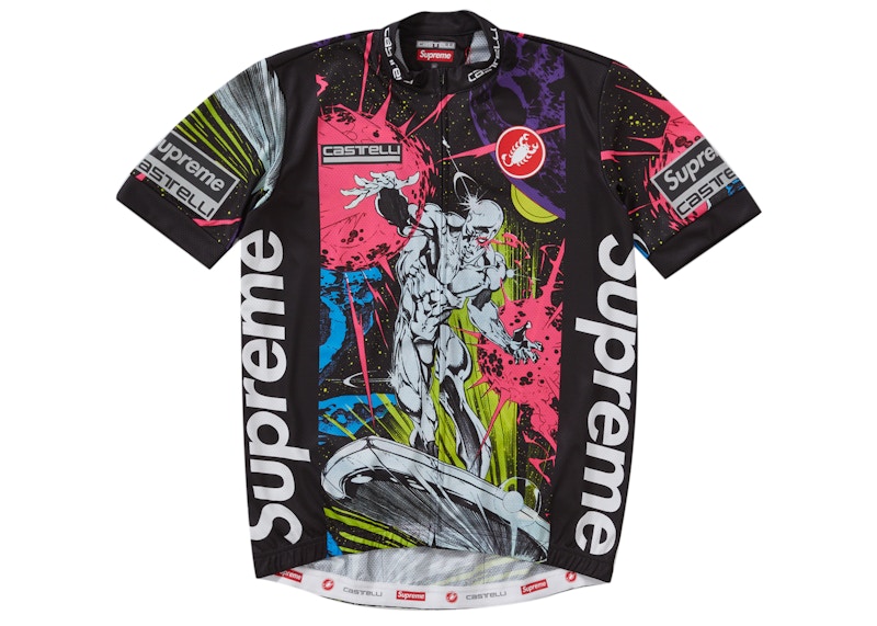 Supreme x Castelli Silver Surfer Cycling Jersey Multicolor