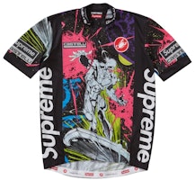 Supreme x Castelli Silver Surfer Cycling Jersey Multicolor Supreme x Castelli Silver Surfer Cycling Jersey Multicolor