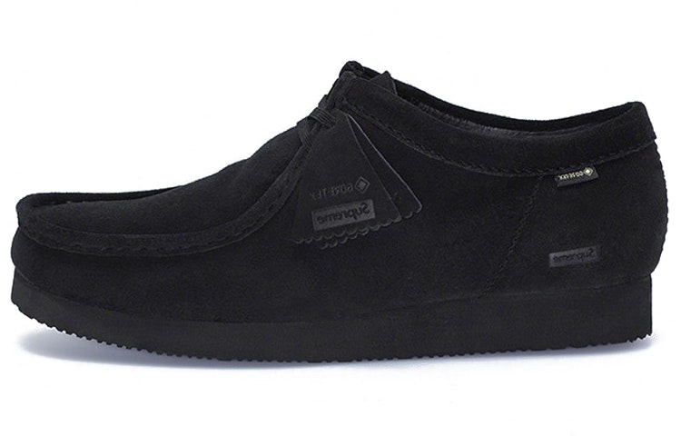 supreme-clarks-original-gore-tex-wallabee-black
