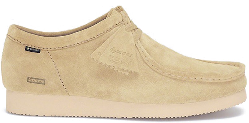 Supreme x Clarks Original Gore-Tex Wallabee Kulit Sude Maple 261 48321 Order Supreme x Clarks Original Gore-Tex Wallabee Kulit Sude Maple 261 48321