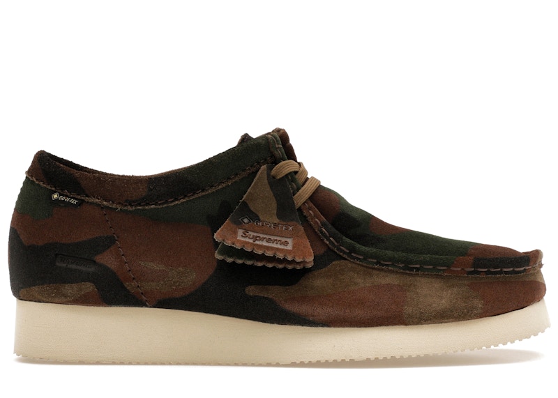 Supreme x Clarks Original Gore-Tex Wallabee Woodland Camo