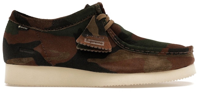 Supreme x Clarks Original Gore-Tex Wallabee 树林迷彩款牛津鞋 Buy Supreme x Clarks Original Gore-Tex Wallabee 树林迷彩款牛津鞋