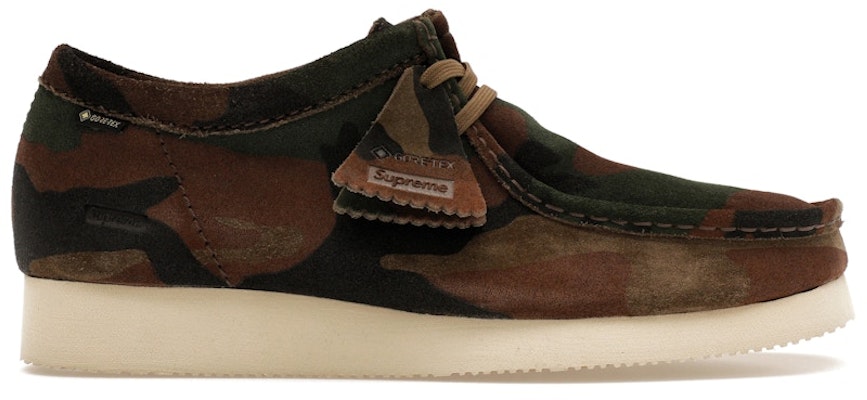 Supreme x Clarks Original Gore-Tex Wallabee Woodland Camo Buy Supreme x Clarks Original Gore-Tex Wallabee Woodland Camo