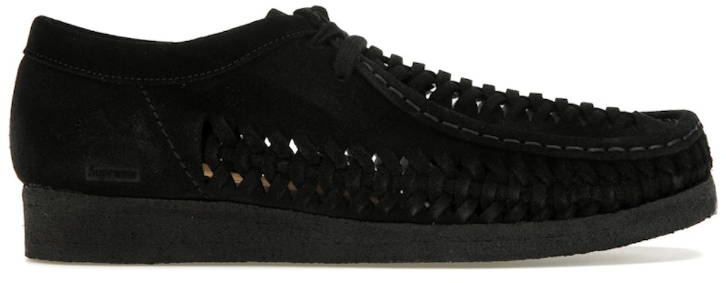 Supreme x Clarks Originals Woven Wallabee Black Buy Supreme x Clarks Originals Woven Wallabee Black