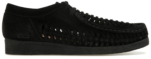 Supreme x Clarks Originals Woven Wallabee Black Supreme x Clarks Originals Woven Wallabee Black