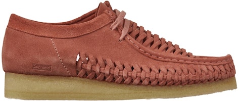 Supreme x Clarks Originals Woven Wallabee Pink Supreme x Clarks Originals Woven Wallabee Pink