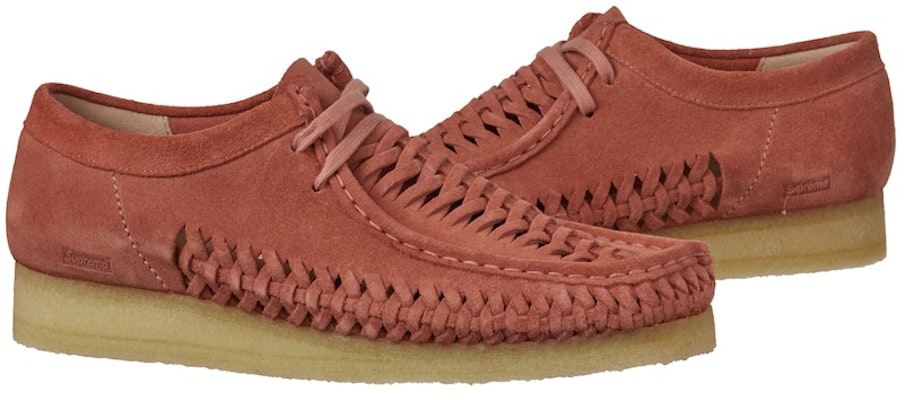 Supreme x Clarks Originals Woven Wallabee Pink Order Supreme x Clarks Originals Woven Wallabee Pink