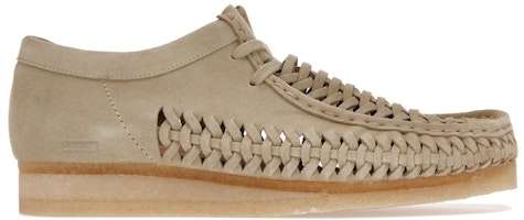 Supreme x Clarks Originals Woven Wallabee Tan Supreme x Clarks Originals Woven Wallabee Tan