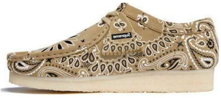 Supreme x Clarks Wallabee 'Bandana Khaki' 261-42398 Supreme x Clarks Wallabee 'Bandana Khaki' 261-42398