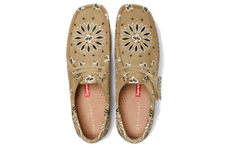 Lookbook Supreme x Clarks Wallabee &#x27;Bandana Khaki&#x27;充 261-42398