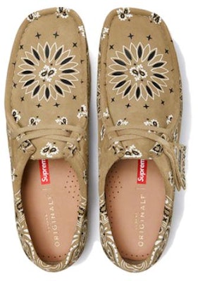 Supreme x Clarks Wallabee 'Bandana Khaki' نمونةekhی 261-42398 Lookbook Supreme x Clarks Wallabee 'Bandana Khaki' نمونةekhی 261-42398