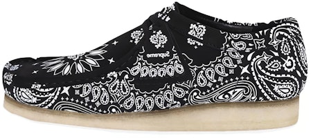 Supreme x Clarks Wallabee 'Black Bandana' 261-42426 Supreme x Clarks Wallabee 'Black Bandana' 261-42426