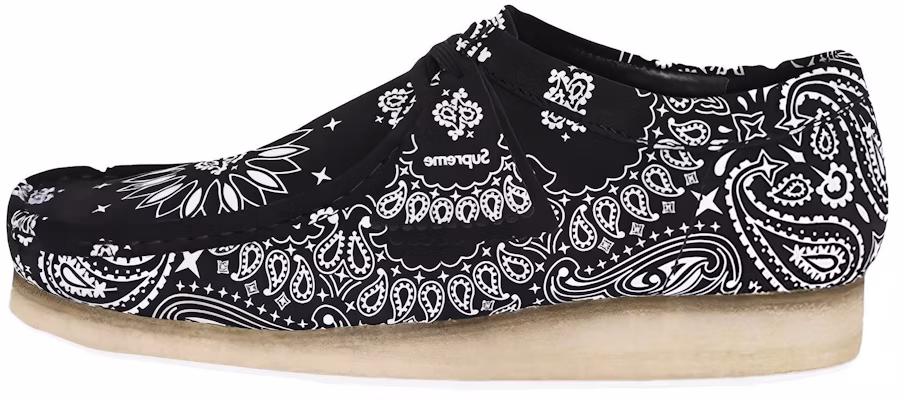 Supreme x Clarks Wallabee 'Hitam Bandana' 261-42426 Buy Supreme x Clarks Wallabee 'Hitam Bandana' 261-42426