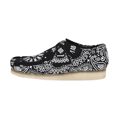 Supreme Clarks Wallabee 'Black Bandana'