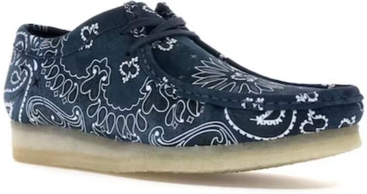 Supreme x Clarks Wallabee 'Blue Bandana' 261-42430 Lookbook Supreme x Clarks Wallabee 'Blue Bandana' 261-42430