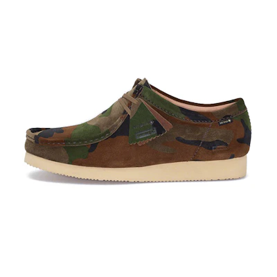 Supreme Clarks Wallabee GTX 'Green Camouflage'