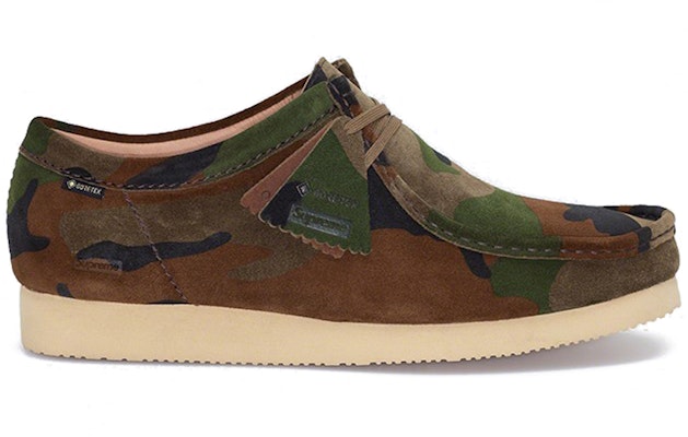 Supreme x Clarks ワラビーGTX 迷彩グリーン 261-48942 Order Supreme x Clarks ワラビーGTX 迷彩グリーン 261-48942