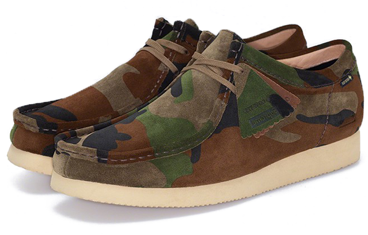 Lookbook Supreme x Clarks ワラビーGTX 迷彩グリーン 261-48942